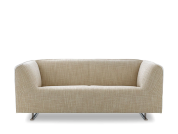 LXR17 - 3 seater fabric sofa by LEOLUX LX - view 2